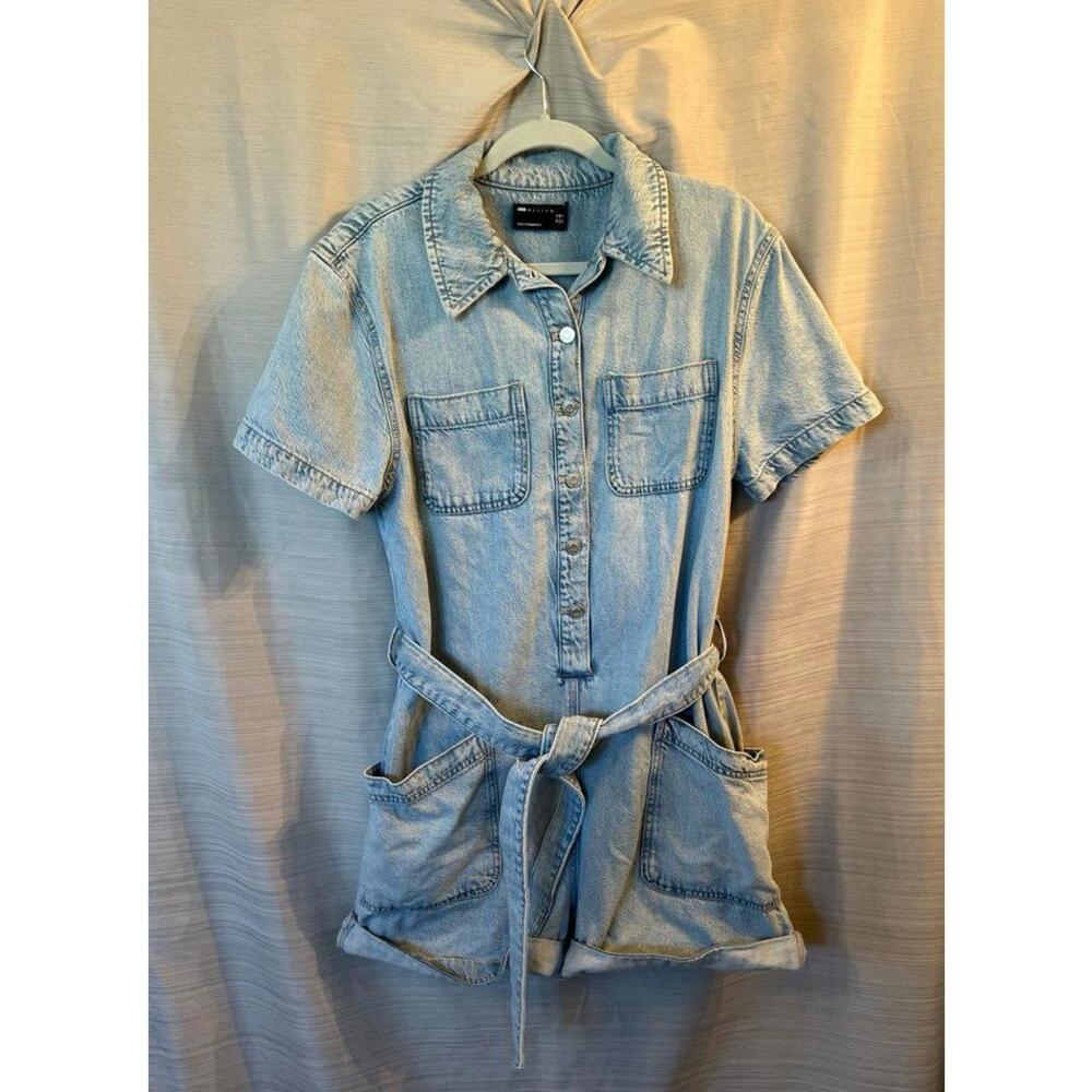 ASOS Design Denim Romper